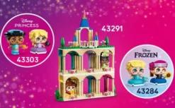 Lego 43291 - Mini Belle Og Tiana Med Slot - Disney Princess