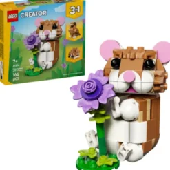 Lego 31376 - Sød Hamster Med Blomst - Creator 3-I-1