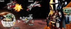 Lego Star Wars - Grogu Med Svævevogn - 75403