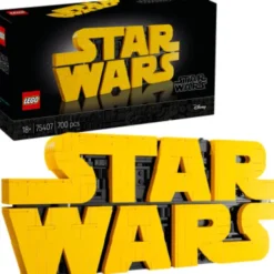 Lego Star Wars - Klodsbygget Star Wars Logo - 75407
