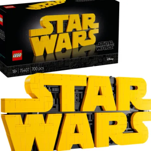Lego Star Wars - Klodsbygget Star Wars Logo - 75407