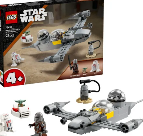 Lego Star Wars - Mando Og Grogus N-1 Stjernejager - 75410