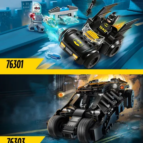 Lego - Super Heroes - Batmans Tumbler Mod Two-Face Og Jokeren - 76303