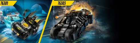 Lego - Super Heroes - Batmans Tumbler Mod Two-Face Og Jokeren - 76303