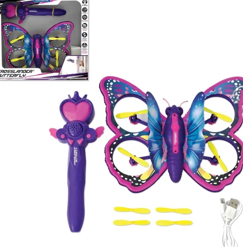 Lexibook - Crosslander Butterfly - Drone Til Børn - Sommerfugl
