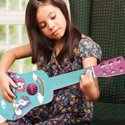 Lexibook - Guitar Til Børn - Enhjørning - Træ
