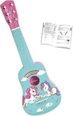 Lexibook - Guitar Til Børn - Enhjørning - Træ