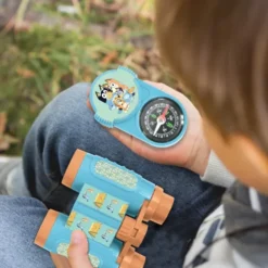 Lexibook - 5-I-1 Bluey Walkie Talkies Kikkert Kompas Lommelygte