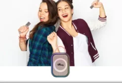 Lexibook - Iparty Karaoke Sæt Til Børn - Højtaler Med 2 Mikrofoner