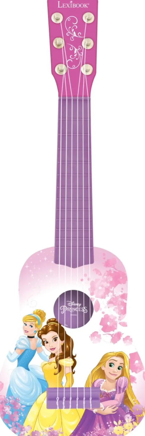 Lexibook - My First Guitar - Disney Princess - Guitar Til Børn - Pink