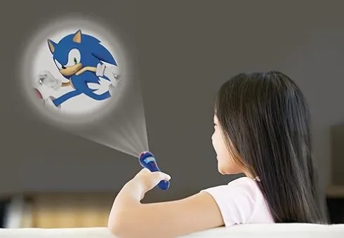 Lexibook - Sonic - Stories Projektor Og Lommelygte Til Børn