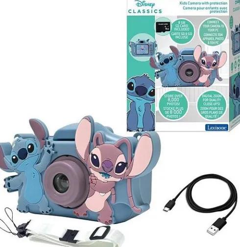 Lexibook - Stitch Kamera Med Beskyttelse Til Børn