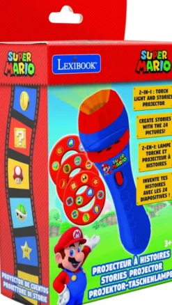Lexibook - Super Mario - Stories Projektor Og Lommelygte Til Børn