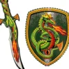 Liontouch - Fantasy Sværd Og Skjold Sæt I Skum