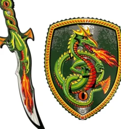 Liontouch - Fantasy Sværd Og Skjold Sæt I Skum
