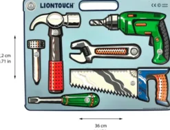 Liontouch - Legeværktøj Sæt I Skum Til Børn - 6 Dele