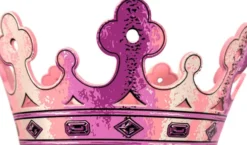 Liontouch - Prinsessekrone Udklædning Til Børn - Pink