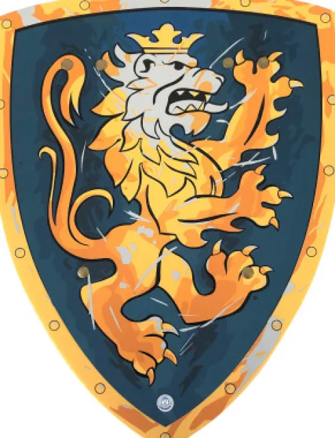 Liontouch - Ridderskjold Legetøj I Skum Til Børn - Noble Knight - Blå Small