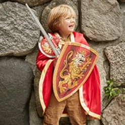 Liontouch - Riddersværd Legetøj I Skum Til Børn - Rødt - Noble Knight