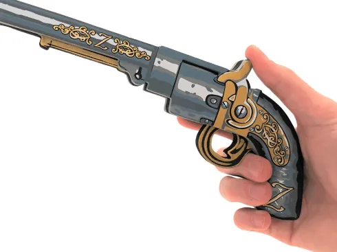 Liontouch - Skum Pistol Legetøj Til Børn - Z-Bandit Serien