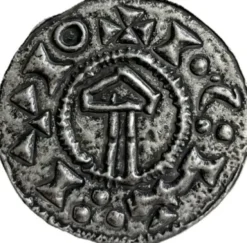 Liontouch - Viking Legetøjsmønt - Thorshammer - Sølv