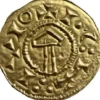 Liontouch - Viking Legetøjsmønt - Thorshammer - Guld