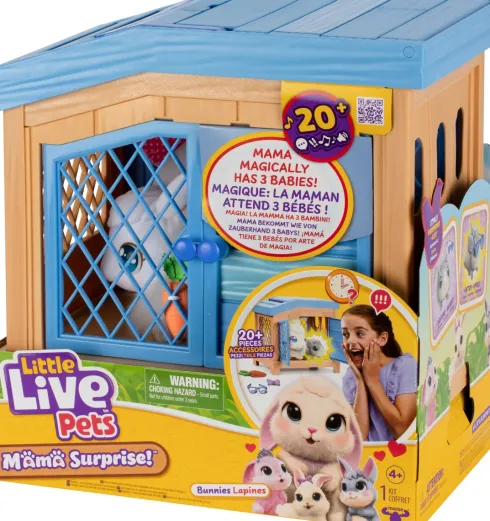 Little Live Pets - Mama Surprise Bunny Playset