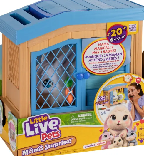 Little Live Pets - Mama Surprise Bunny Playset