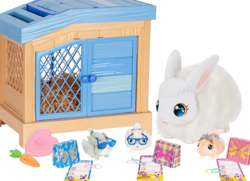 Little Live Pets - Mama Surprise Bunny Playset