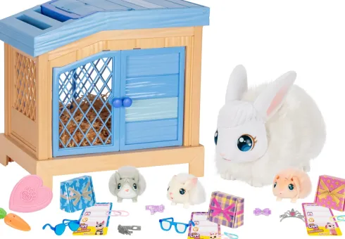 Little Live Pets - Mama Surprise Bunny Playset