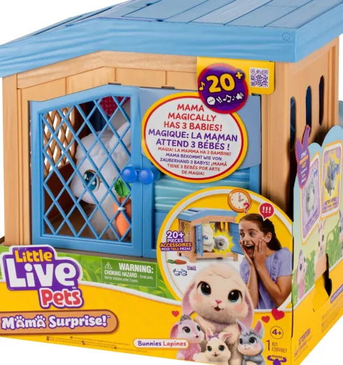 Little Live Pets - Mama Surprise Bunny Playset