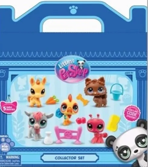Littlest Pet Shop Figurer - Beach Besties - Collectors Sæt - 5-Pak