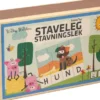 Lær At Stave Spil - Puslespil Med 37 Brikker - Staveleg