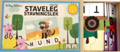 Lær At Stave Spil - Puslespil Med 37 Brikker - Staveleg