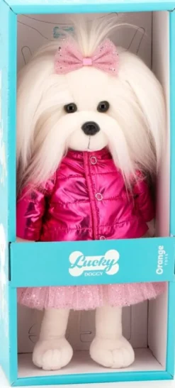 Lucky Doggy - Lucky Mimi Pink Jacket, 38 CM - Ot-Ld5-069