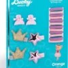 Lucky Doggy - Stars And Crown Hair Accessories - Ot-Lda5010