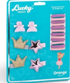 Lucky Doggy - Stars And Crown Hair Accessories - Ot-Lda5010