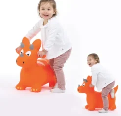 Ludi - Hoppedyr Til Baby Og Børn - Dinosaur