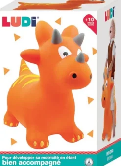 Ludi - Hoppedyr Til Baby Og Børn - Dinosaur