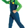 Luigi Kostume Til Børn - Super Mario - 116 CM