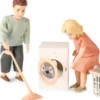 Lundby - Dukkehus Vaskemaskine Rengøringssæt - 18265