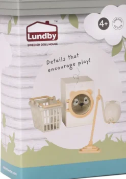 Lundby - Dukkehus Vaskemaskine Rengøringssæt - 18265