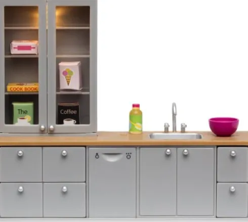 Lundby - Dukke Køkken Med Lys - 18030