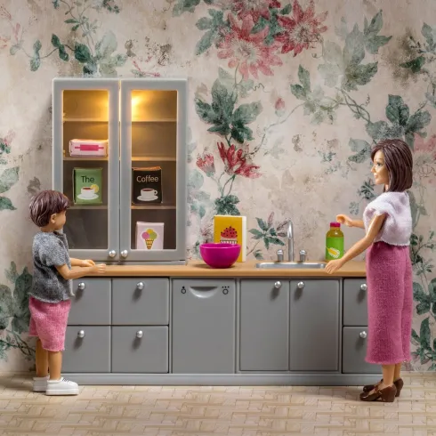 Lundby - Dukke Køkken Med Lys - 18030