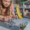 Lundby - Far Med Baby Og Barnevogn - 18241