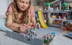 Lundby - Far Med Baby Og Barnevogn - 18241