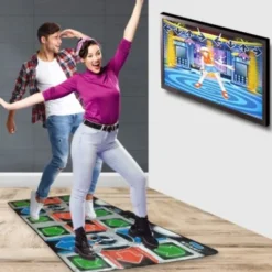 Mad Monkey - Retro Dance Mat - Dansemåtte For 2 Spillere