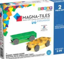 Magna-Tiles - Bil Udvidelse Magnetsæt - 2 Dele