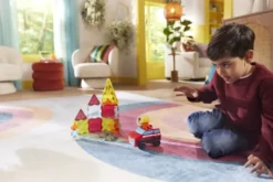 Magna-Tiles Brand Og Redningsstation Legesæt - 27 Dele