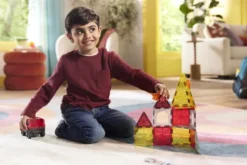 Magna-Tiles Brand Og Redningsstation Legesæt - 27 Dele